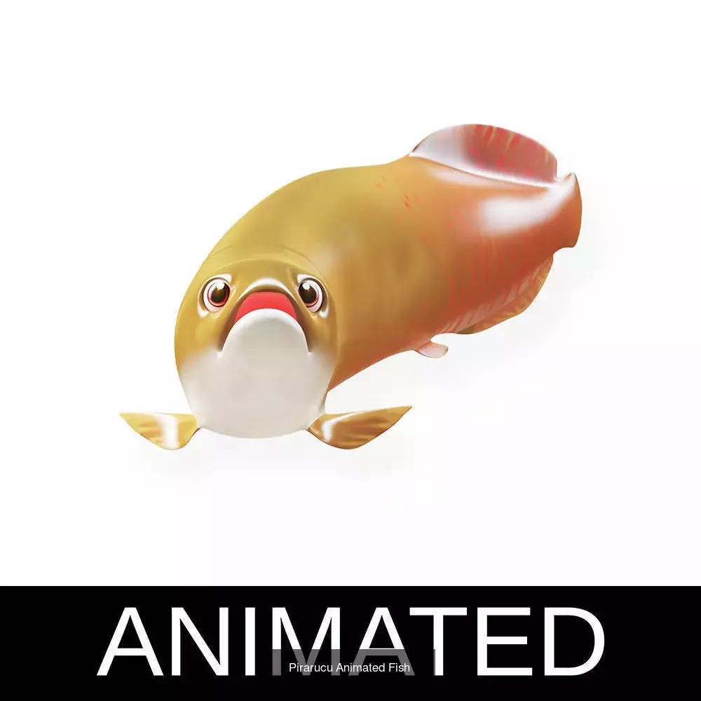 Low poly rigged and animated Aquatic animals Collection  _29