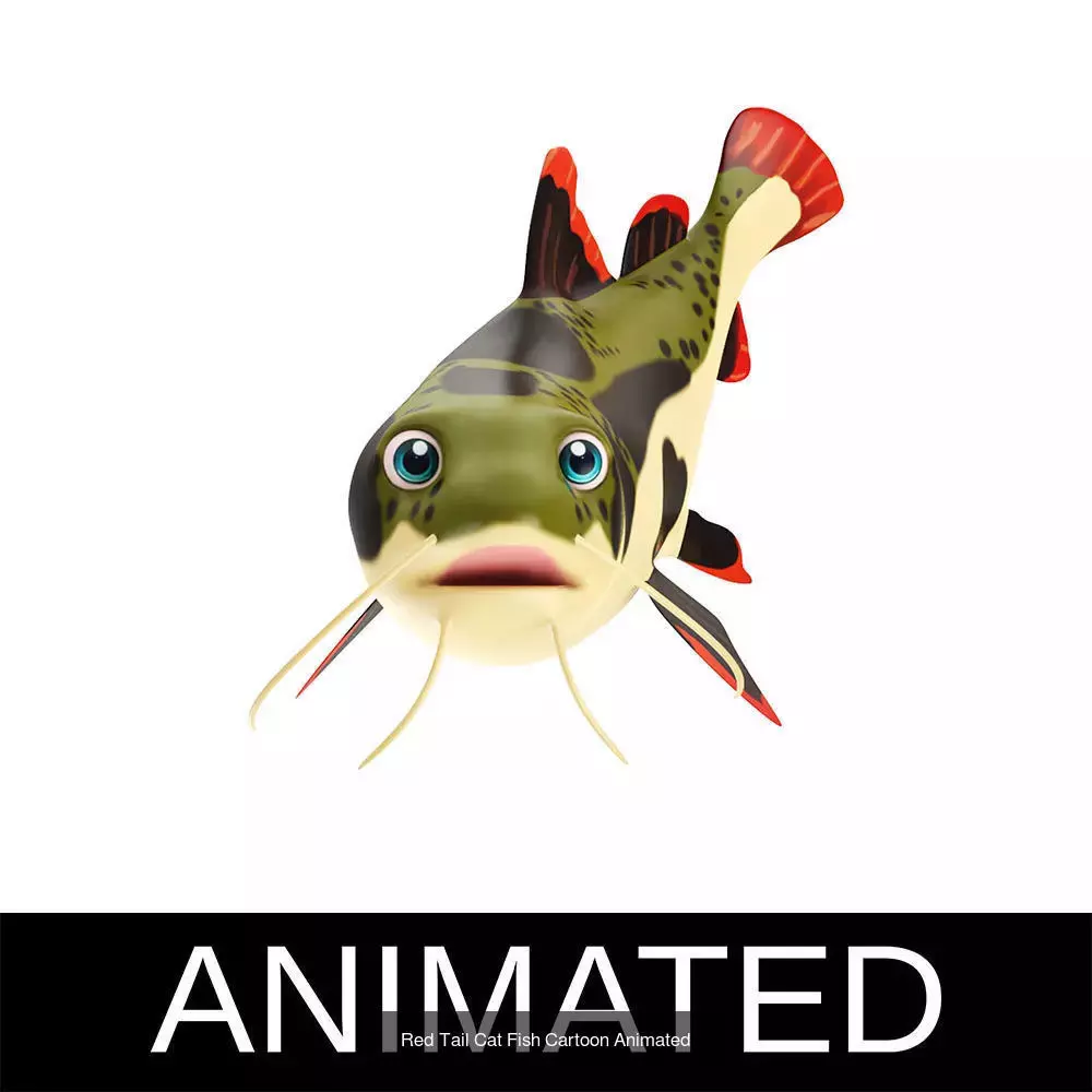 Low poly rigged and animated Aquatic animals Collection  _20