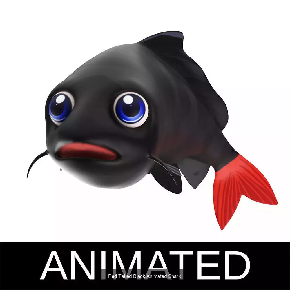 Low poly rigged and animated Aquatic animals Collection  _49