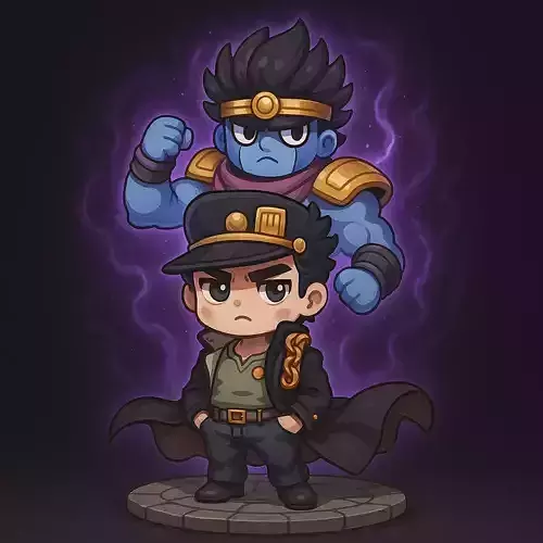  Jotaro Star Platinum 3D print model
