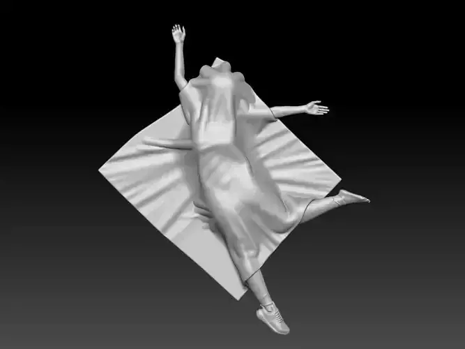 Crime Scene Bloody girl 3