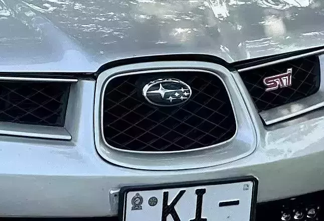 Subaru Impreza front grill surround 3D print model 6
