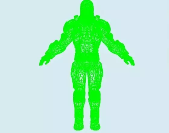 Mass Effect Robot 3D Model Free low-poly 3D model_5