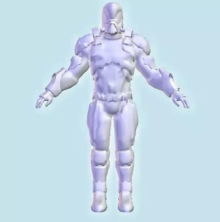 Mass Effect Robot 3D Model Free low-poly 3D model_7