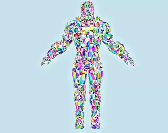 Mass Effect Robot 3D Model Free low-poly 3D model_4