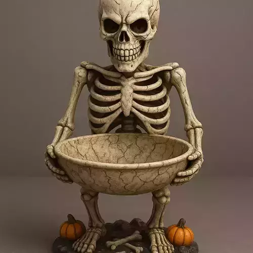 Skeleton Candy Holder