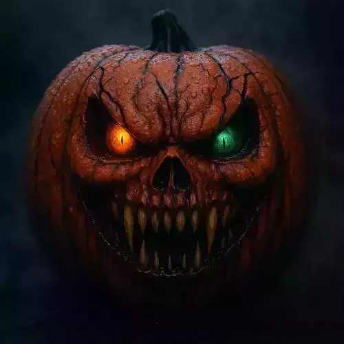 Haunted Halloween Pumpkin