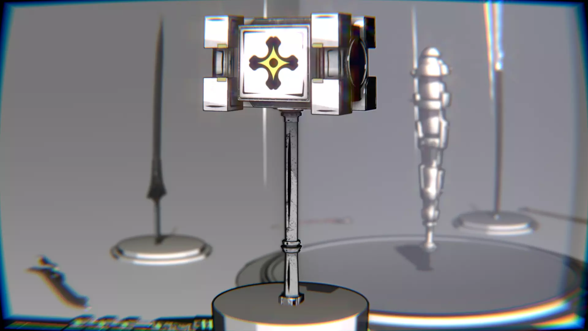 Melee Megapack 10 Core Melee Weapons Low-poly 3D model_24