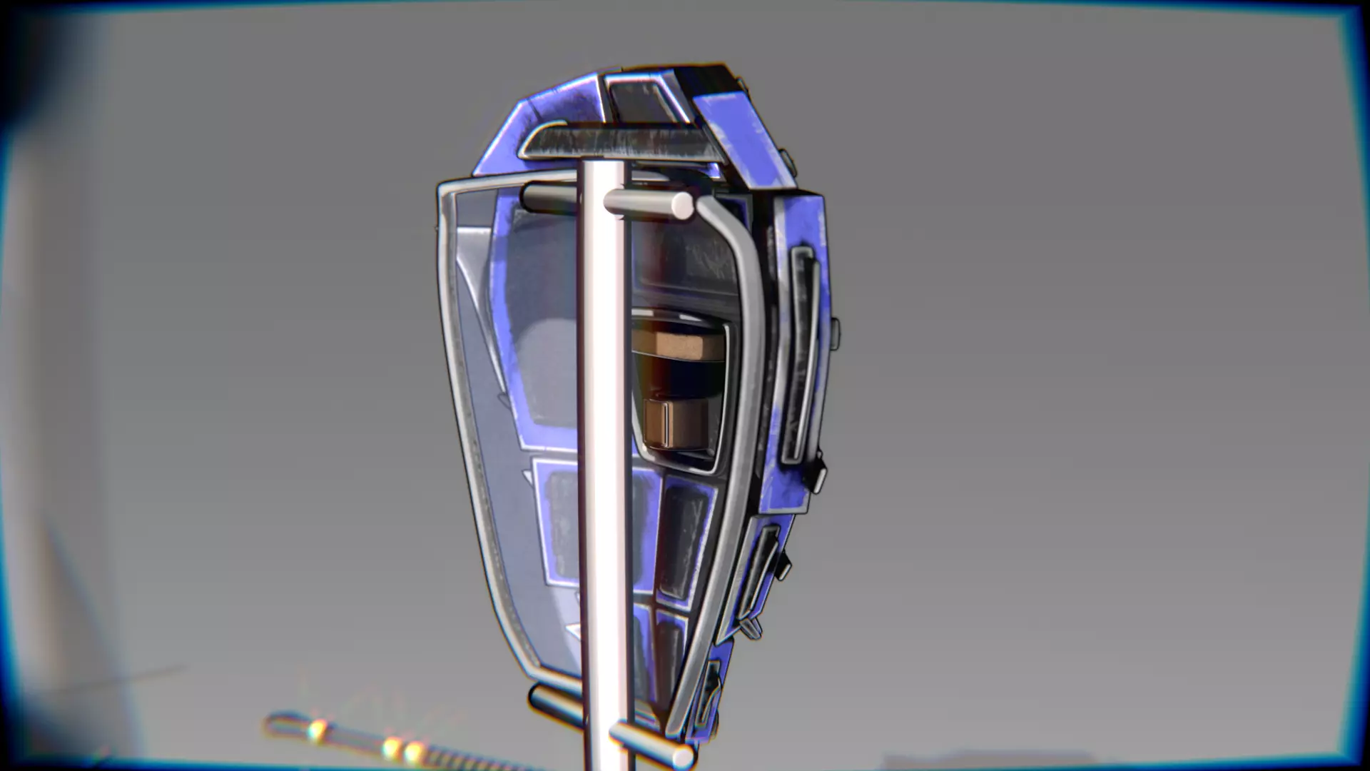 Melee Megapack 10 Core Melee Weapons Low-poly 3D model_10