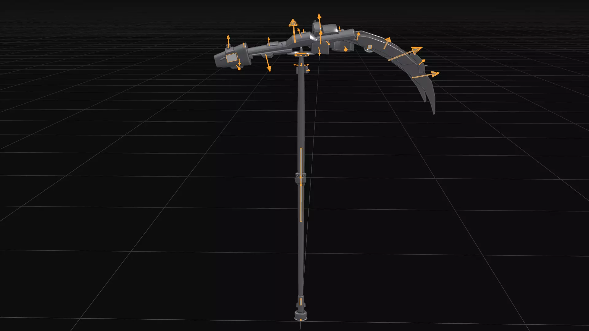 Melee Megapack 10 Core Melee Weapons Low-poly 3D model_95