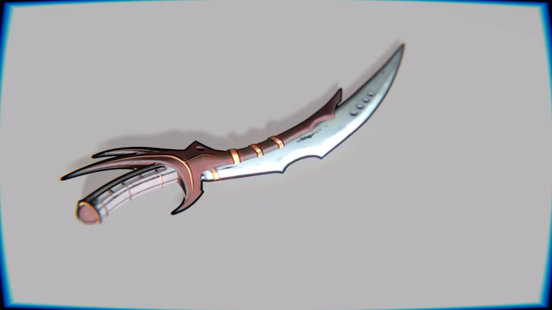 Melee Megapack 10 Core Melee Weapons Low-poly 3D model_18