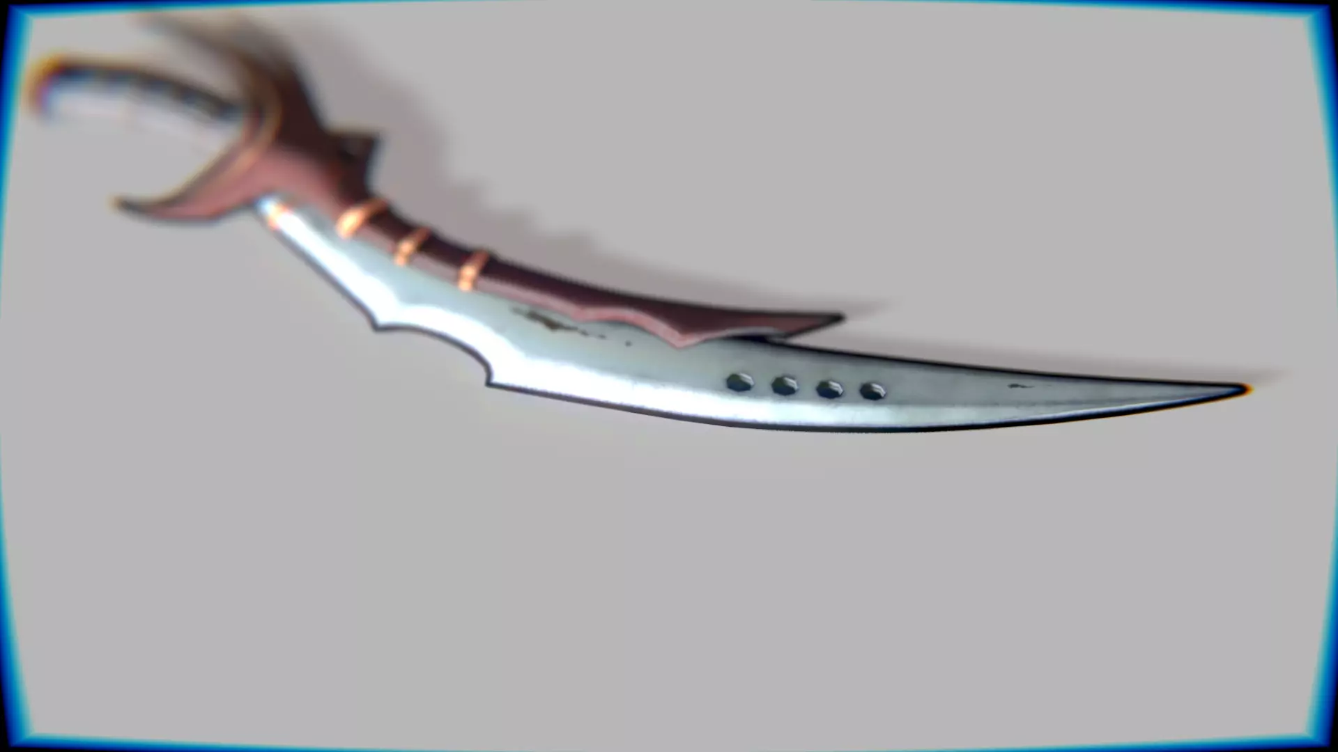 Melee Megapack 10 Core Melee Weapons Low-poly 3D model_17