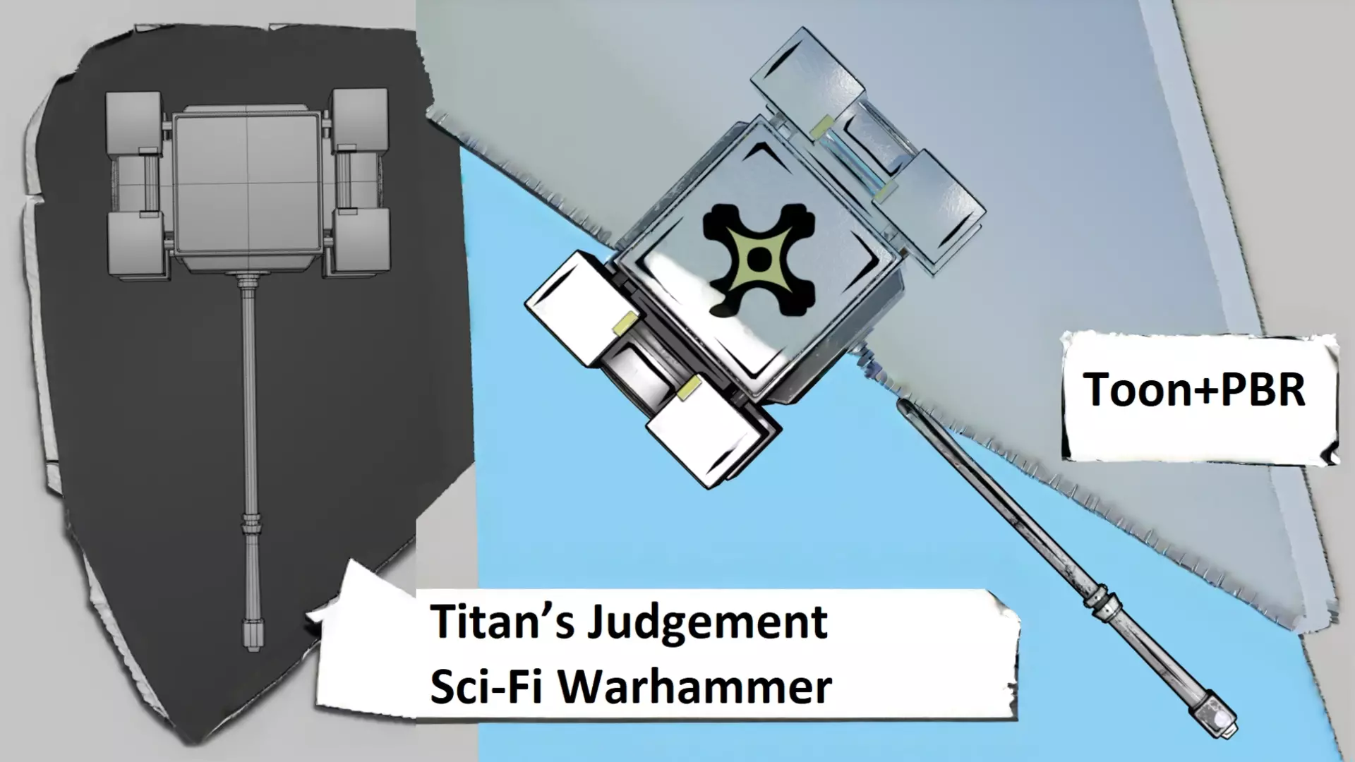 Melee Megapack 10 Core Melee Weapons Low-poly 3D model_34