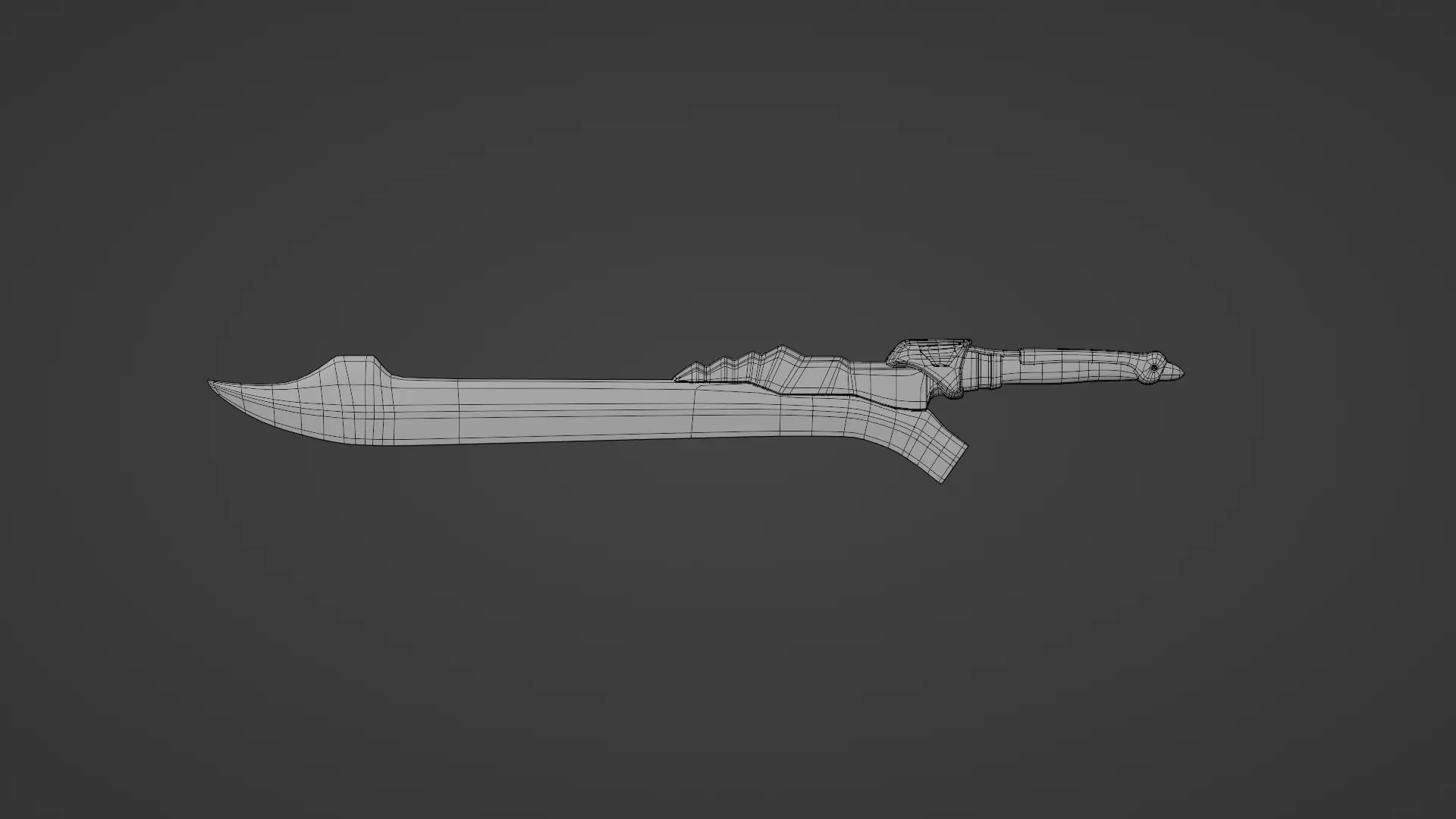 Melee Megapack 10 Core Melee Weapons Low-poly 3D model_93