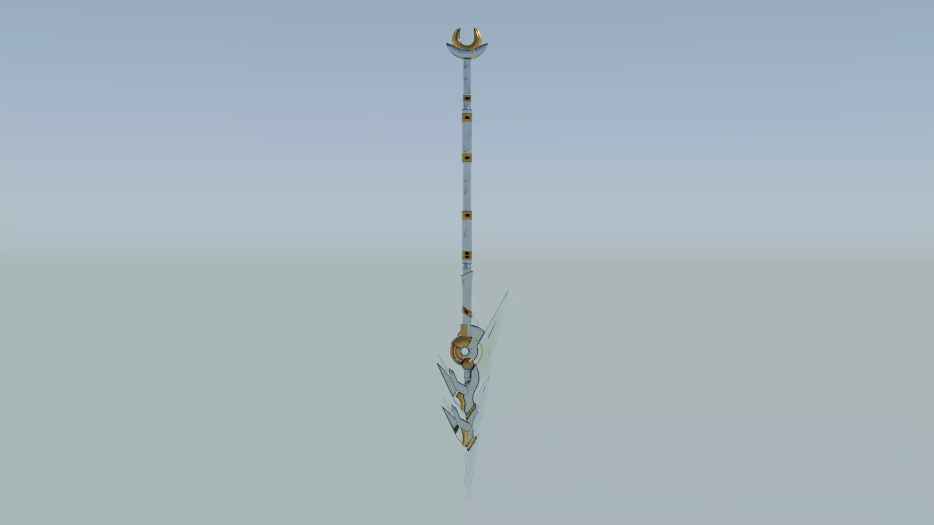 Melee Megapack 10 Core Melee Weapons Low-poly 3D model_96