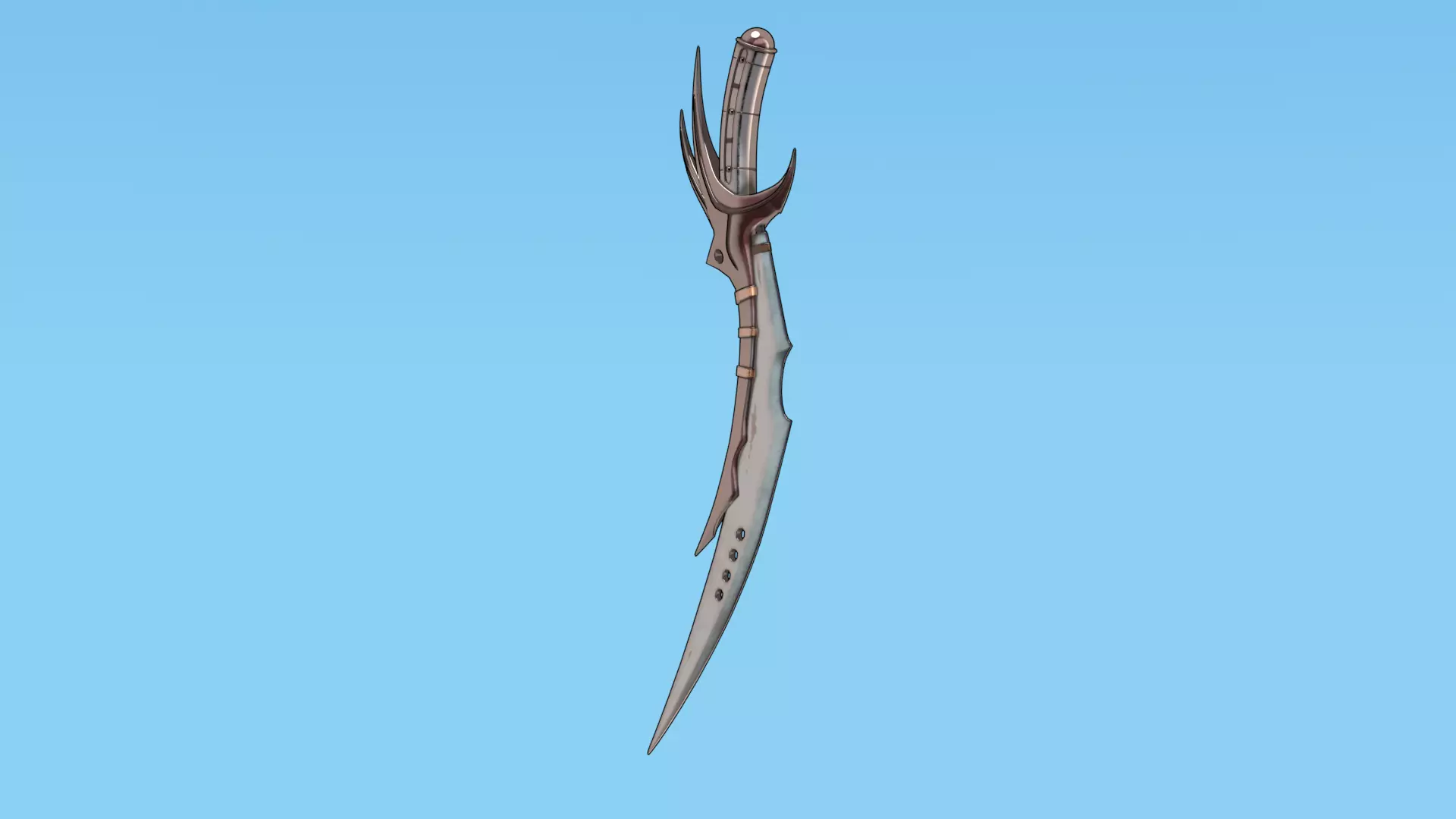 Melee Megapack 10 Core Melee Weapons Low-poly 3D model_65