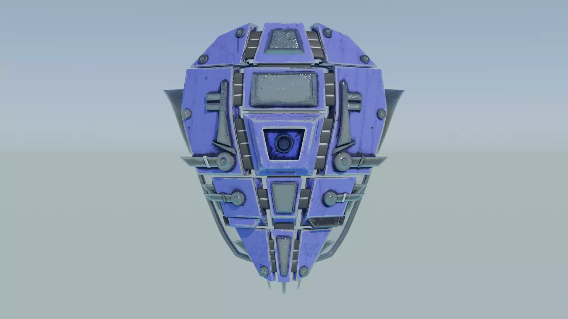 Melee Megapack 10 Core Melee Weapons Low-poly 3D model_92