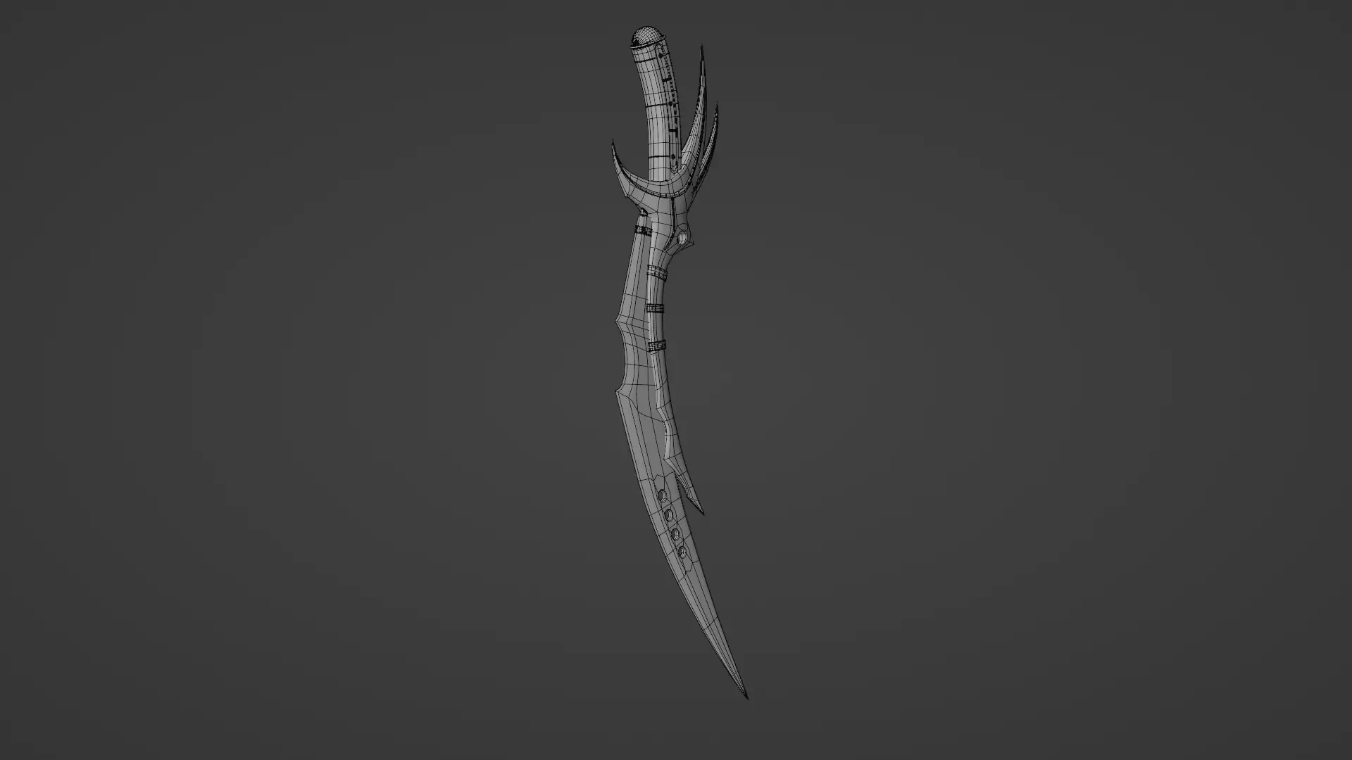 Melee Megapack 10 Core Melee Weapons Low-poly 3D model_68