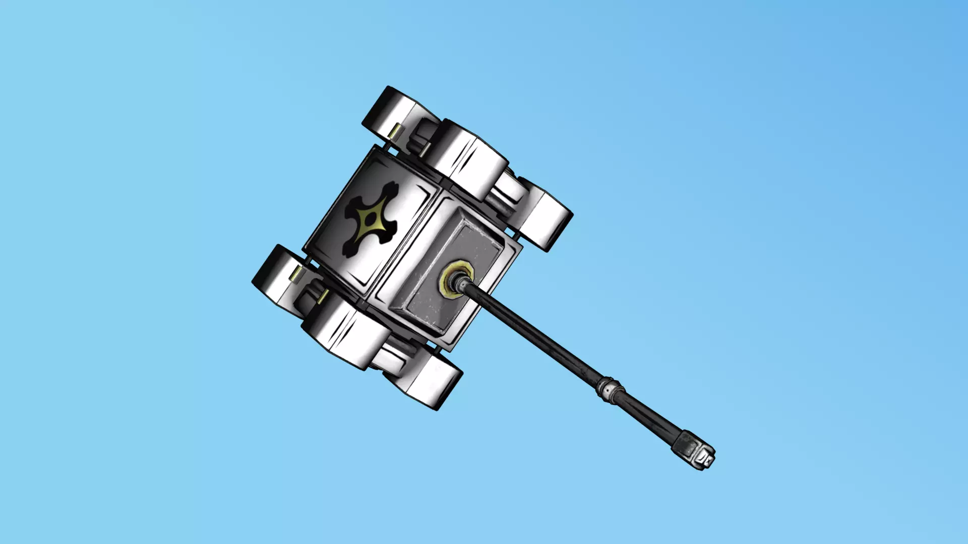 Melee Megapack 10 Core Melee Weapons Low-poly 3D model_69