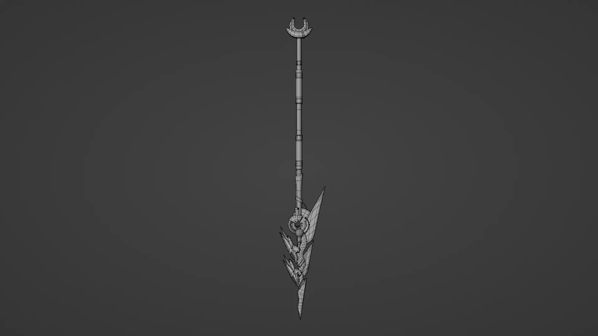 Melee Megapack 10 Core Melee Weapons Low-poly 3D model_89