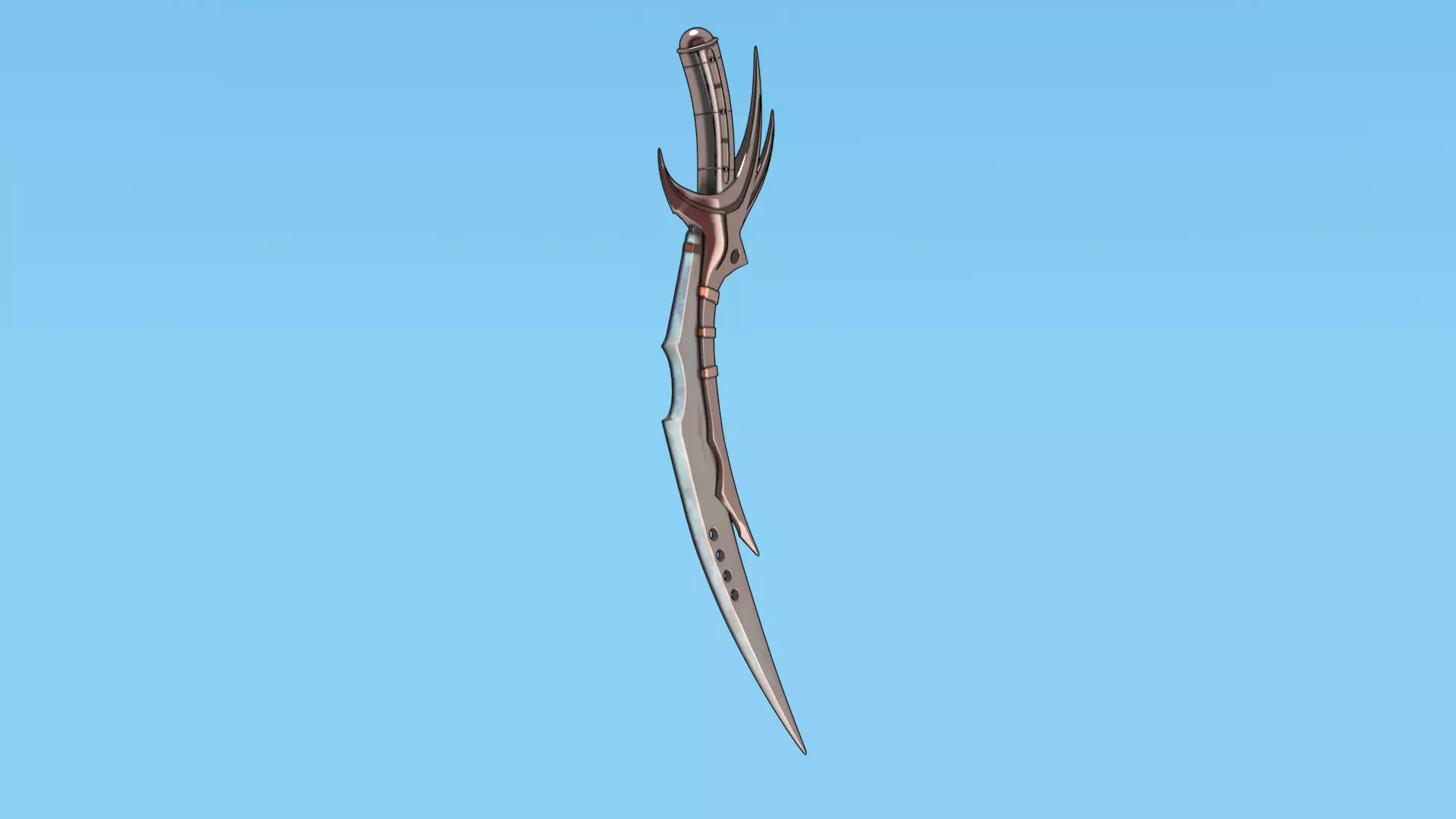 Melee Megapack 10 Core Melee Weapons Low-poly 3D model_66