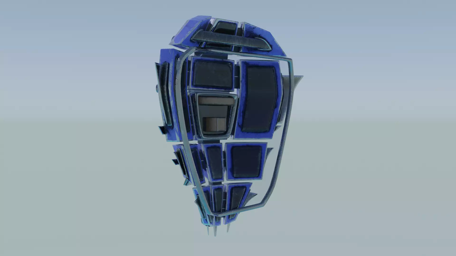 Melee Megapack 10 Core Melee Weapons Low-poly 3D model_97