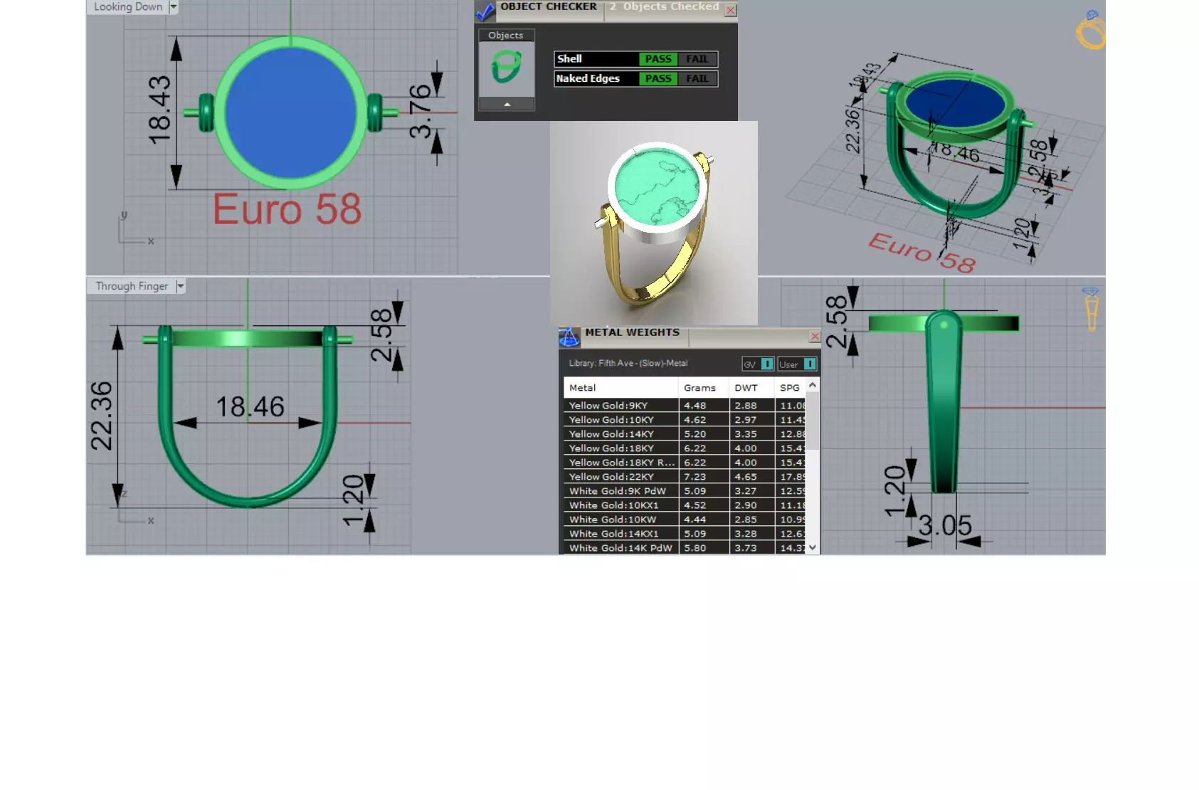 stl 3dm Ring Combining Innovation and Nature gr0148 3D print model_0