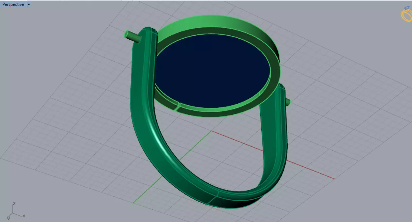 stl 3dm Ring Combining Innovation and Nature gr0148 3D print model_10