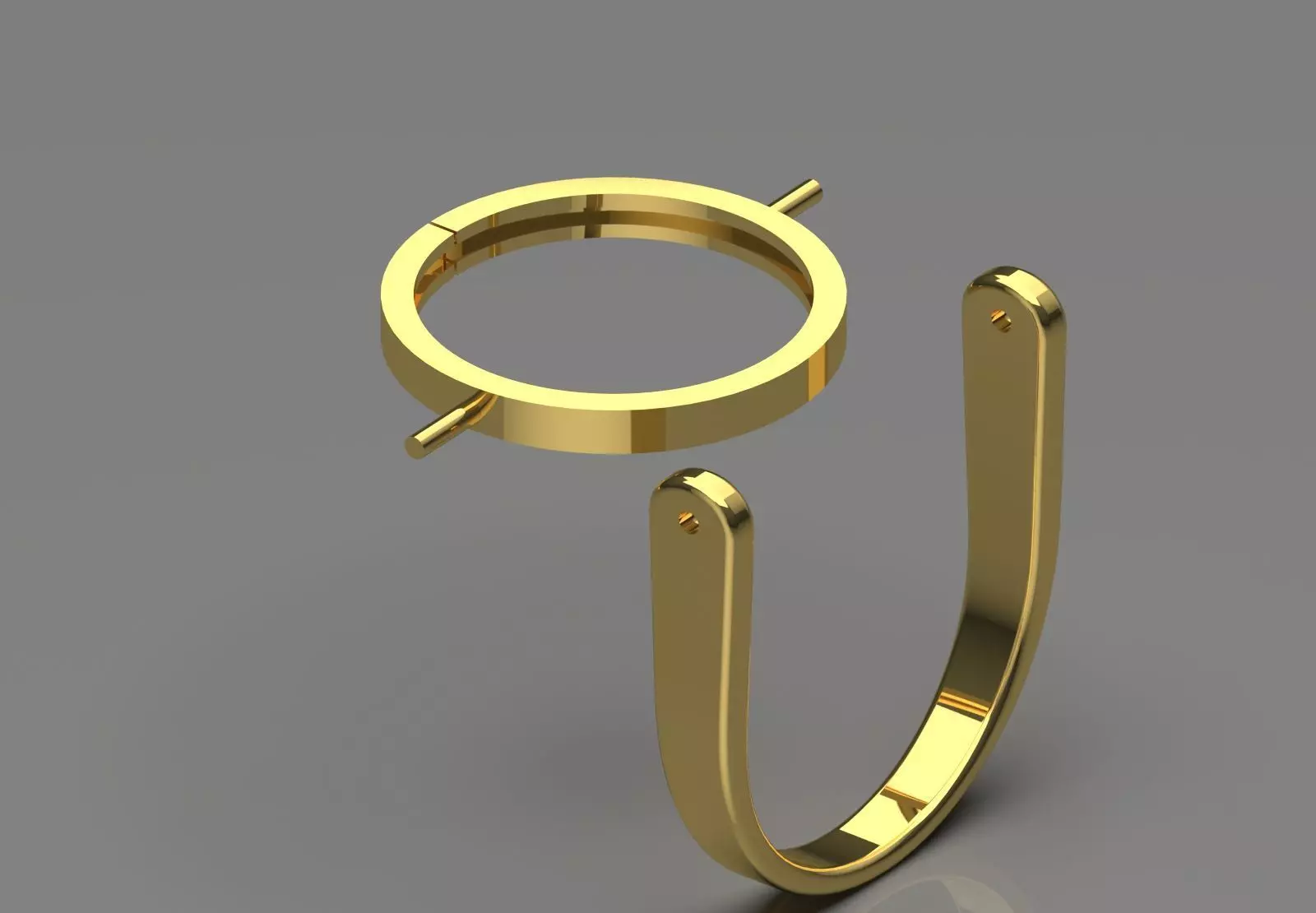 stl 3dm Ring Combining Innovation and Nature gr0148 3D print model_17