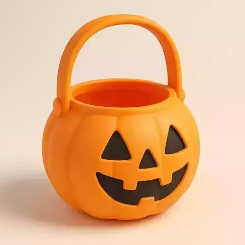 Trick-or Treat Pumpkin Basket