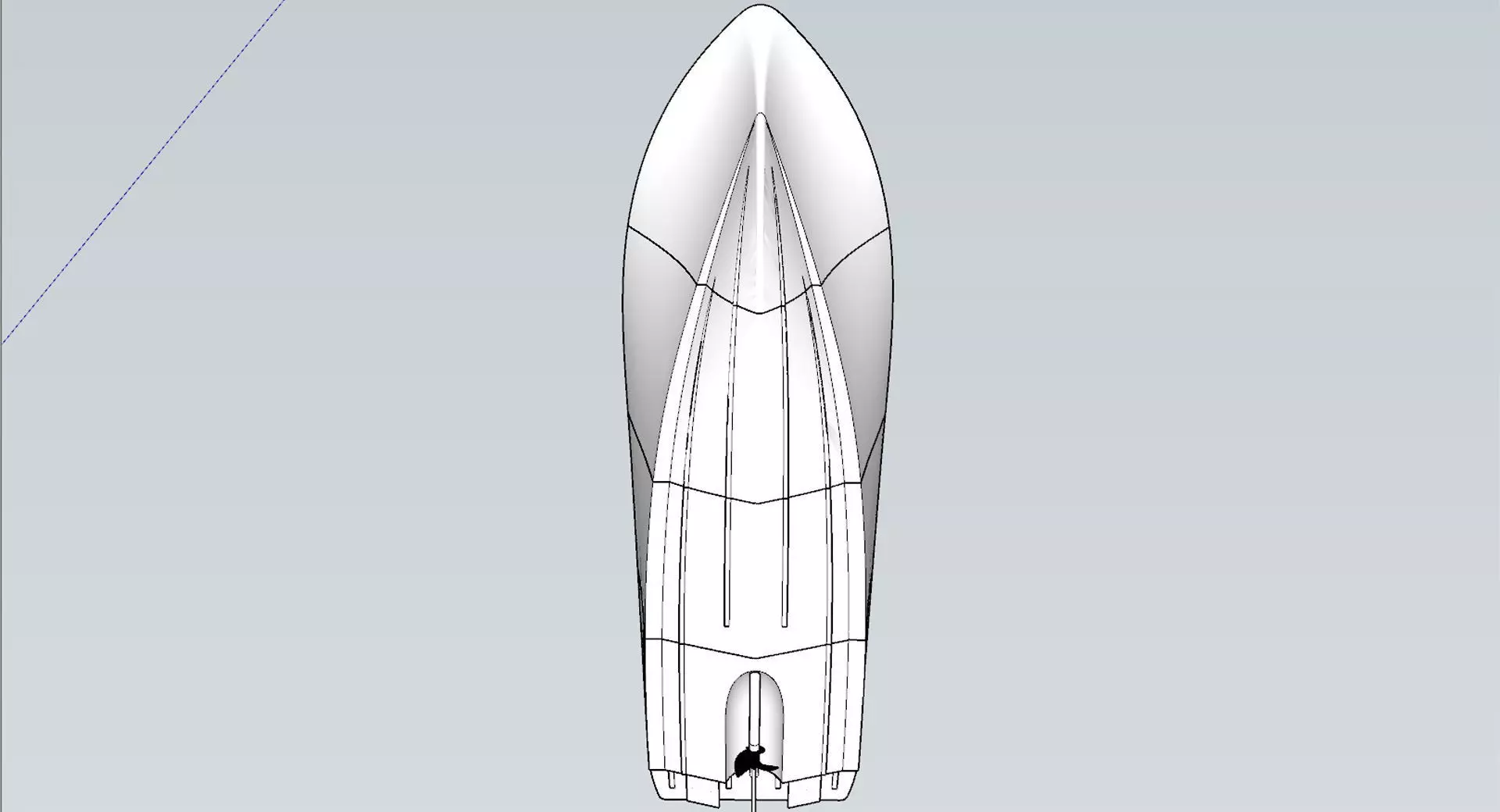 RC Center Console Fishing Boat 3D print model_12