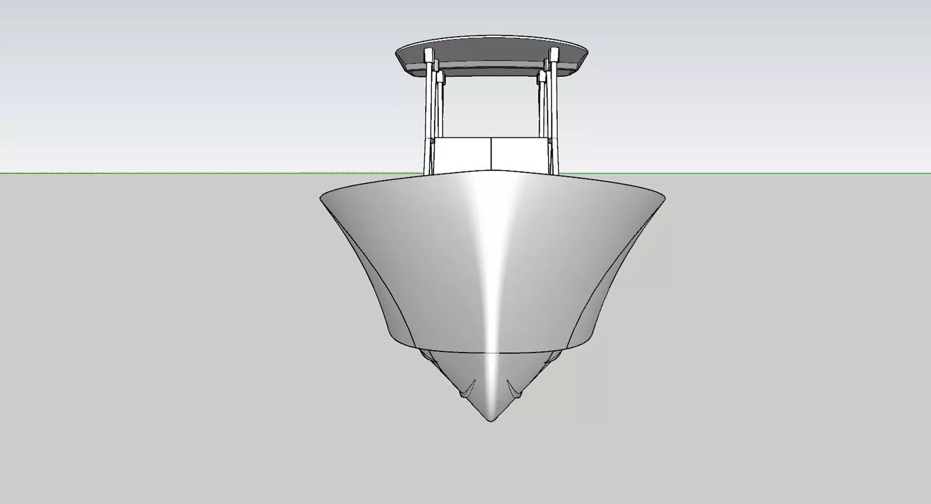 RC Center Console Fishing Boat 3D print model_1