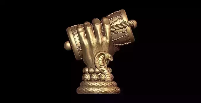 DAMRU FULL  3D 3D print model