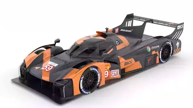 McLaren Hypercar 2027 Concept  3D Model