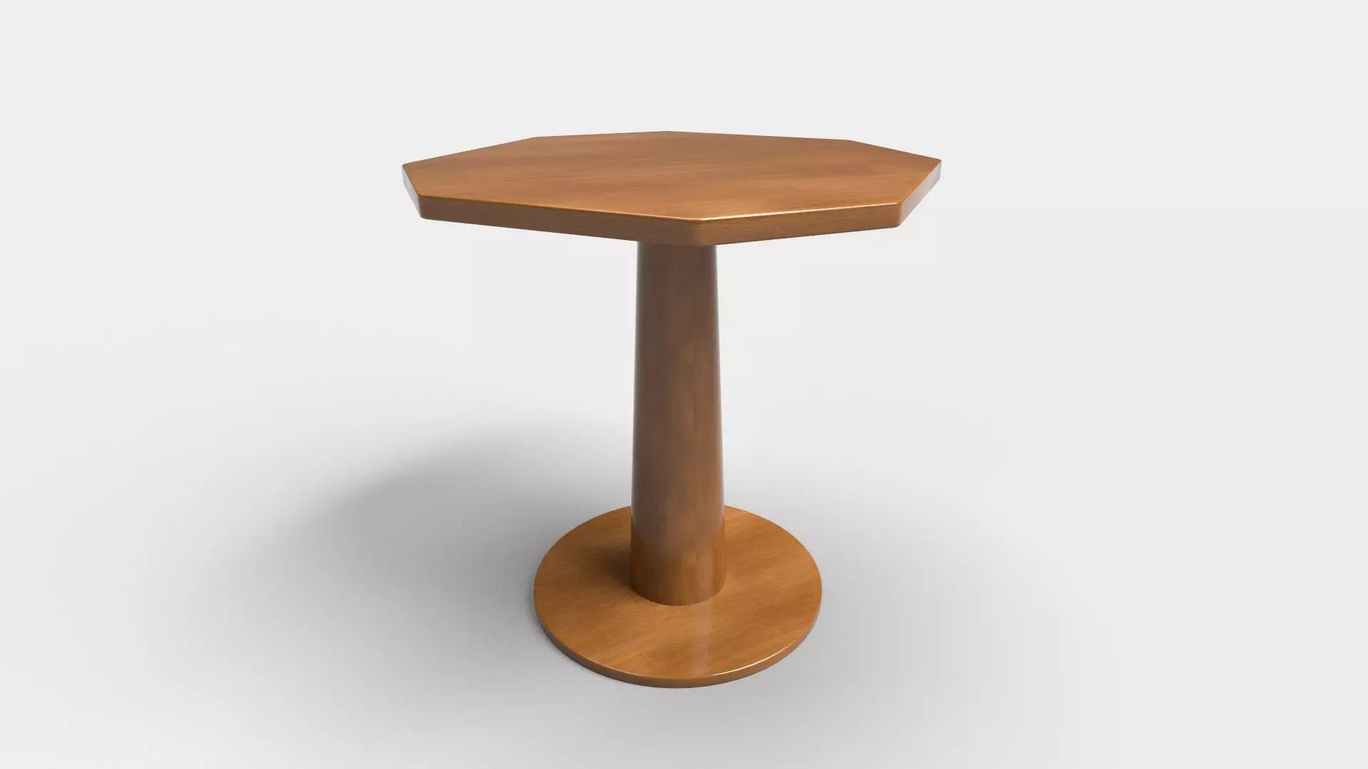 Octagon Table CG39 3D model_0