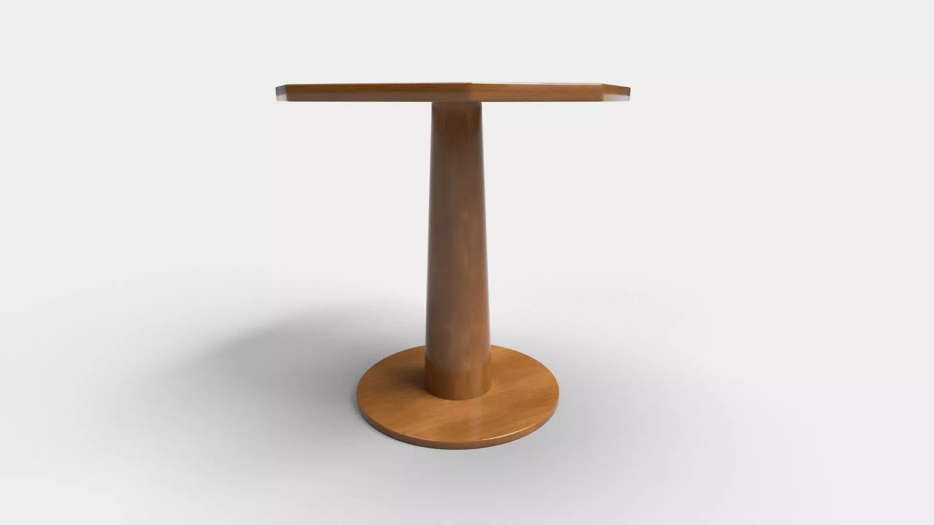 Octagon Table CG39 3D model_1