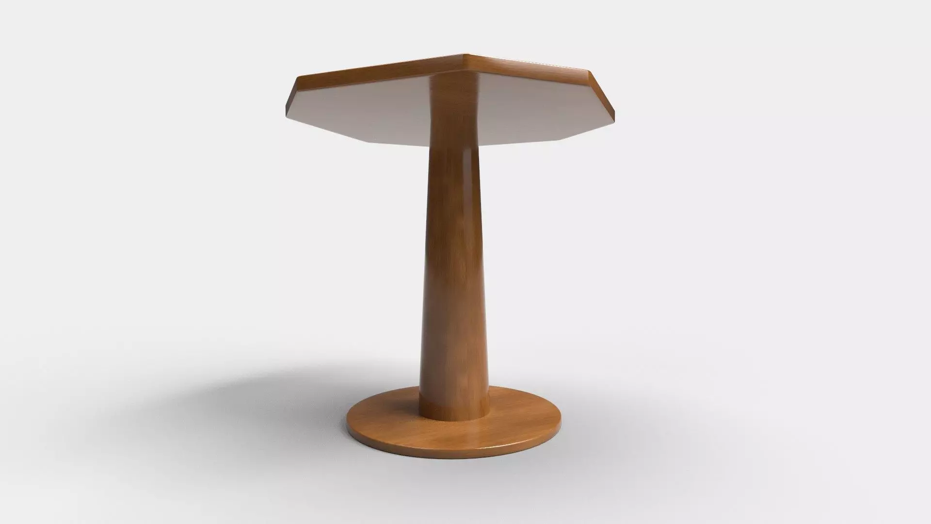 Octagon Table CG39 3D model_2