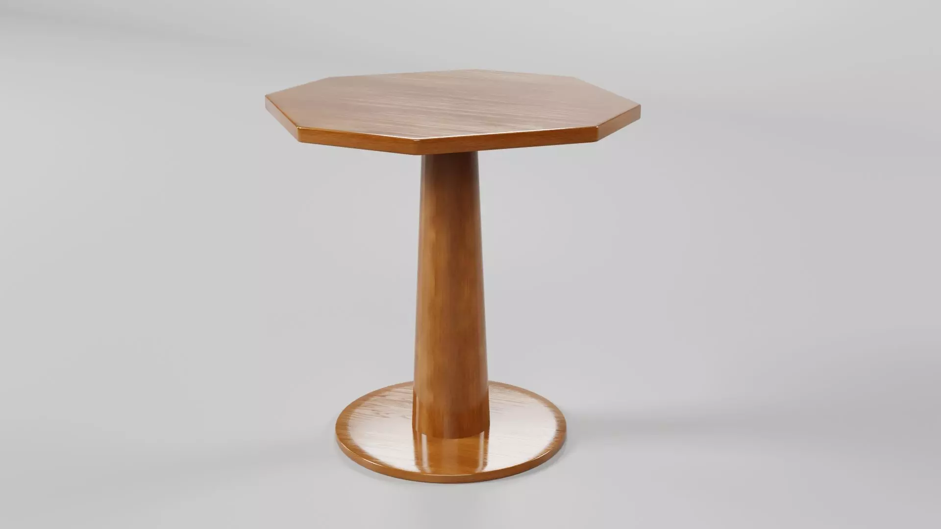 Octagon Table CG39 3D model_3