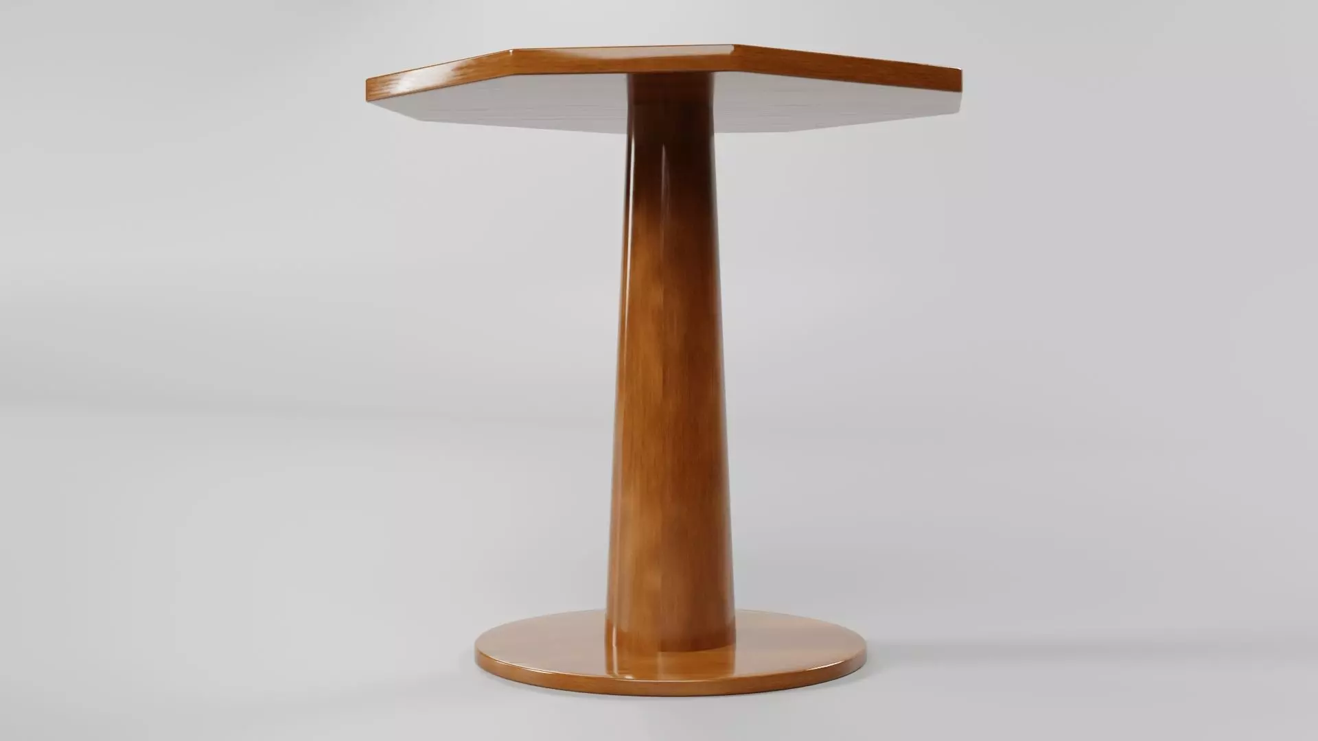 Octagon Table CG39 3D model_4