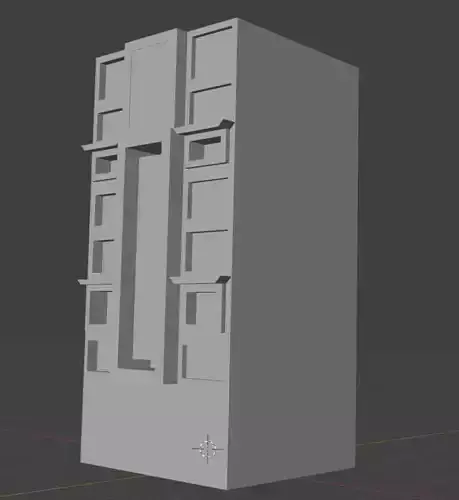 It is cartoon building