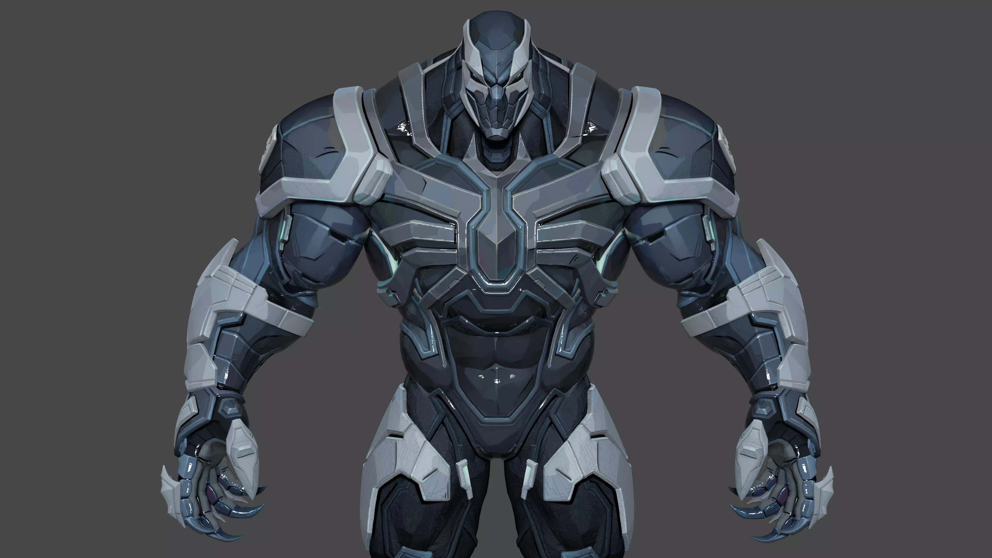 Venom 3D Model 3D model_1