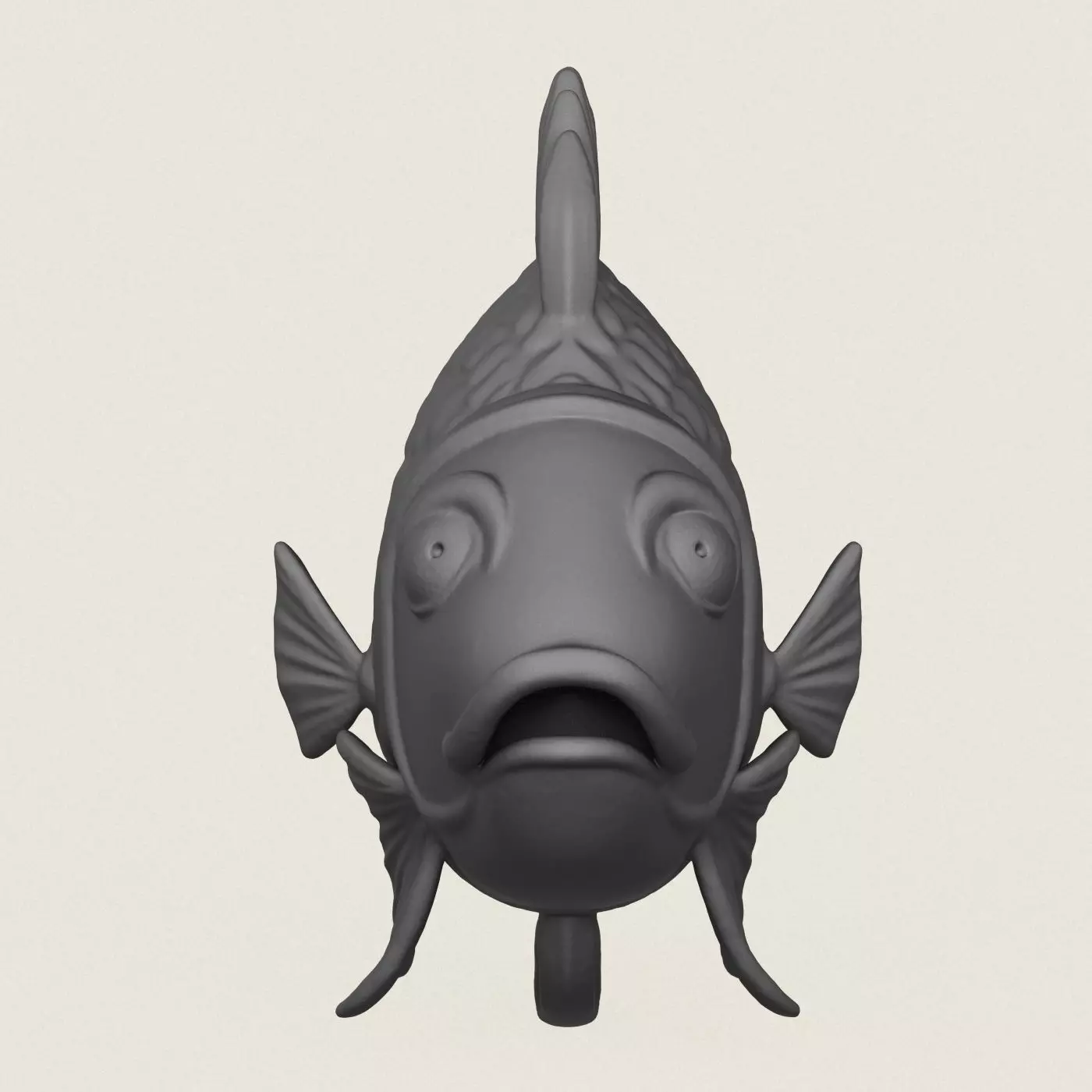 Fish 10 Print Ready 3D Model 3D print model_1