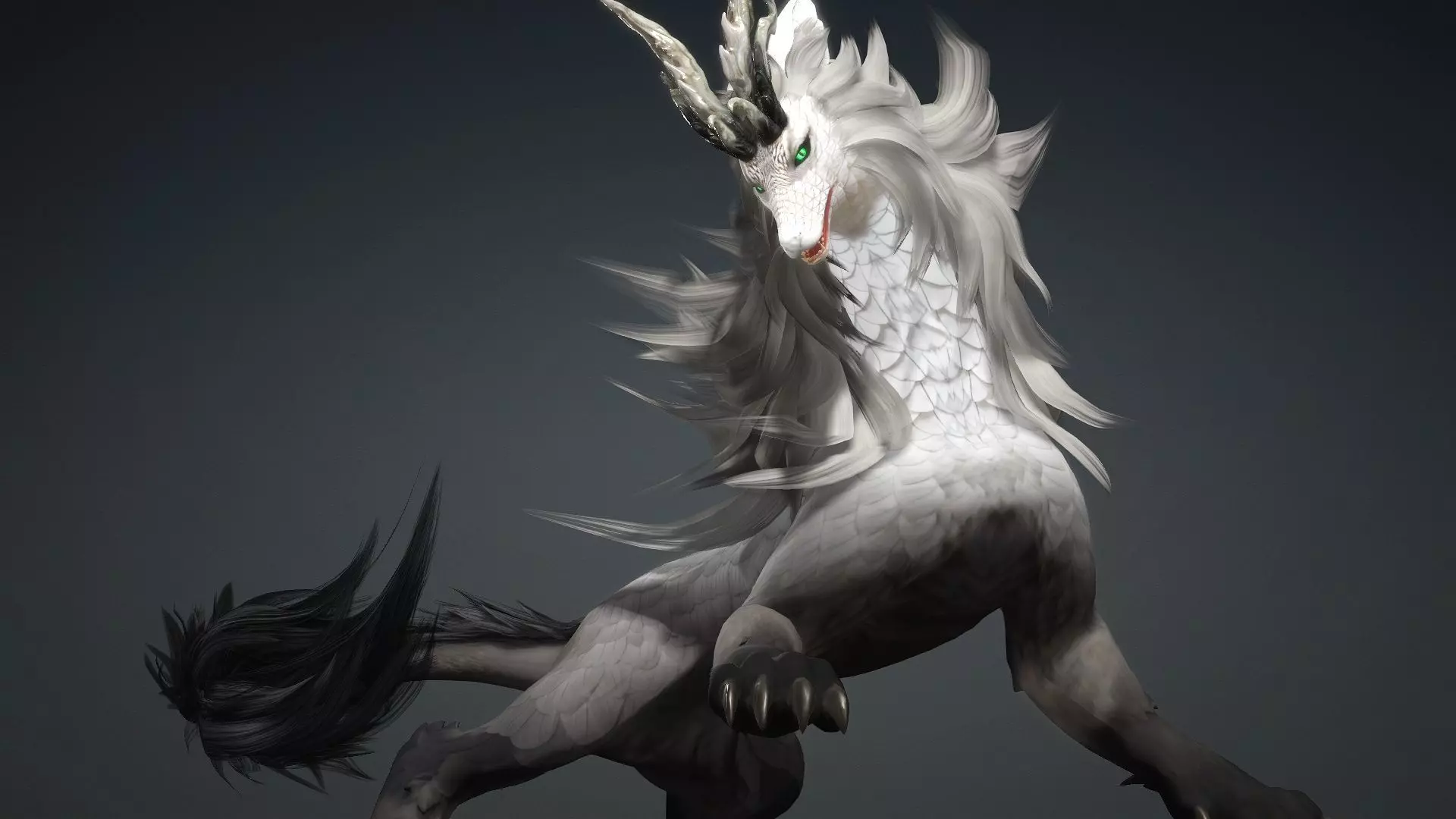 Divine Wolf-B4 3D model_15