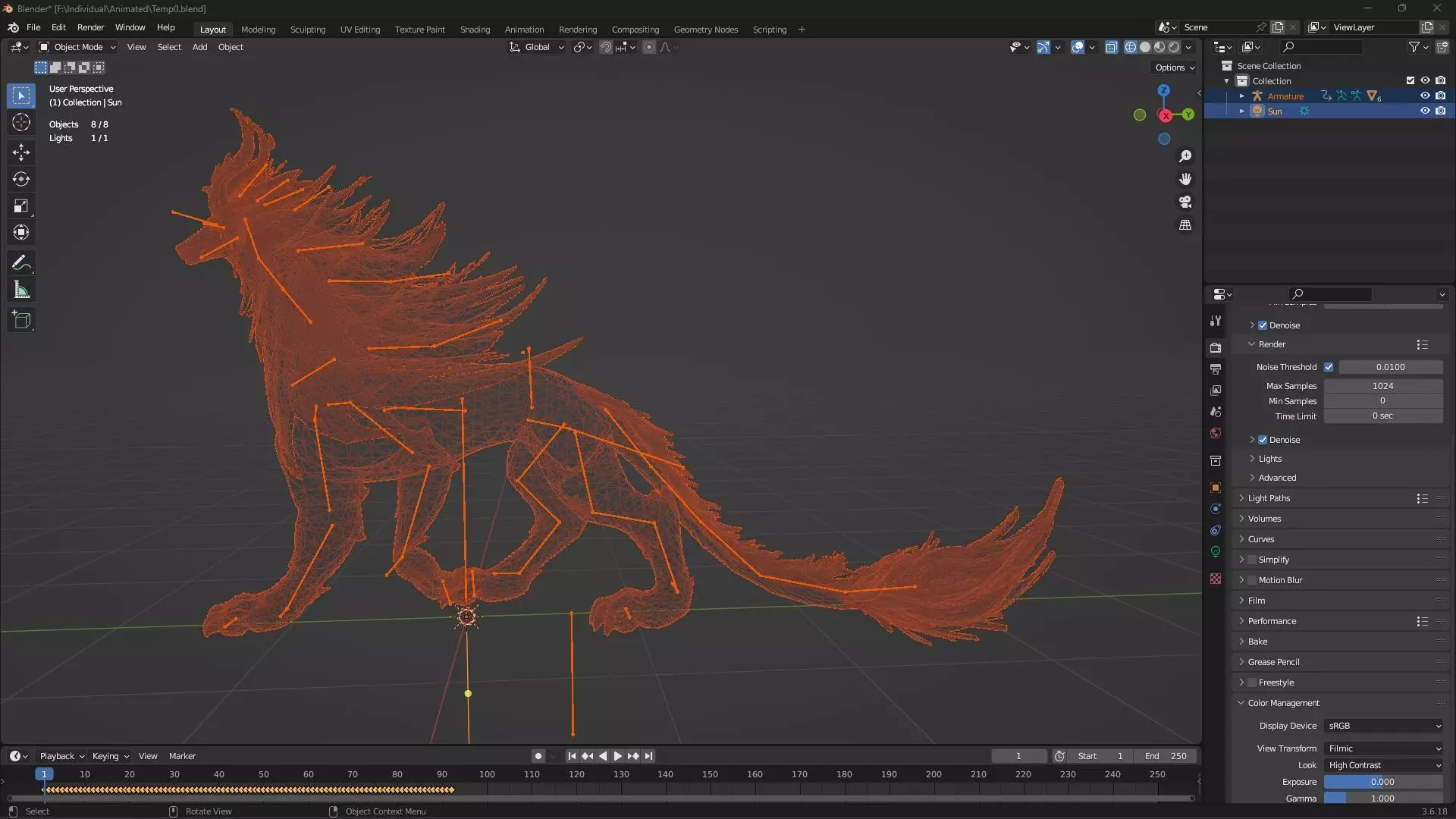 Divine Wolf-B4 3D model_20