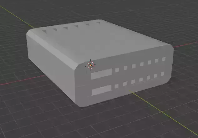 DRIVE DOCK BAY FOR SMALL SSD OR HDD 3D print model