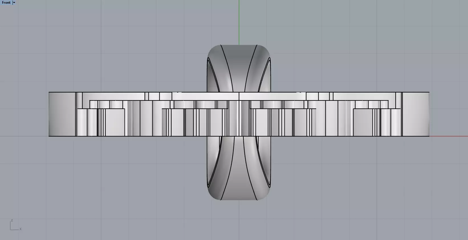 Labubu pendant model 1397 3D print model_6