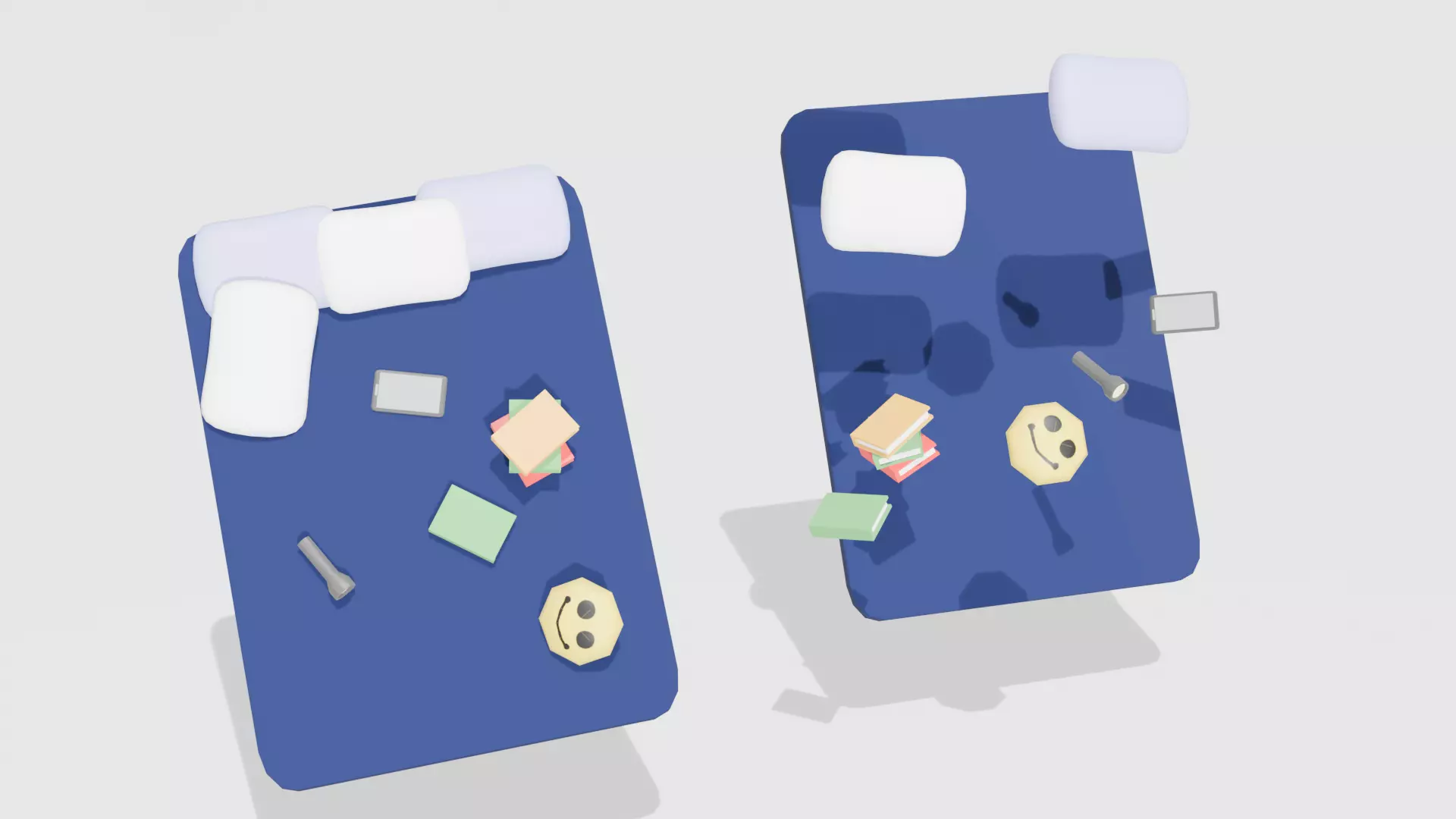 Complete low poly Camping Pack Low-poly 3D model_5