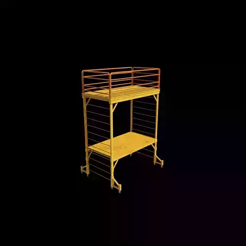 Rolling Stair Tower 3D model