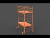 Rolling Stair Tower 3D model_1
