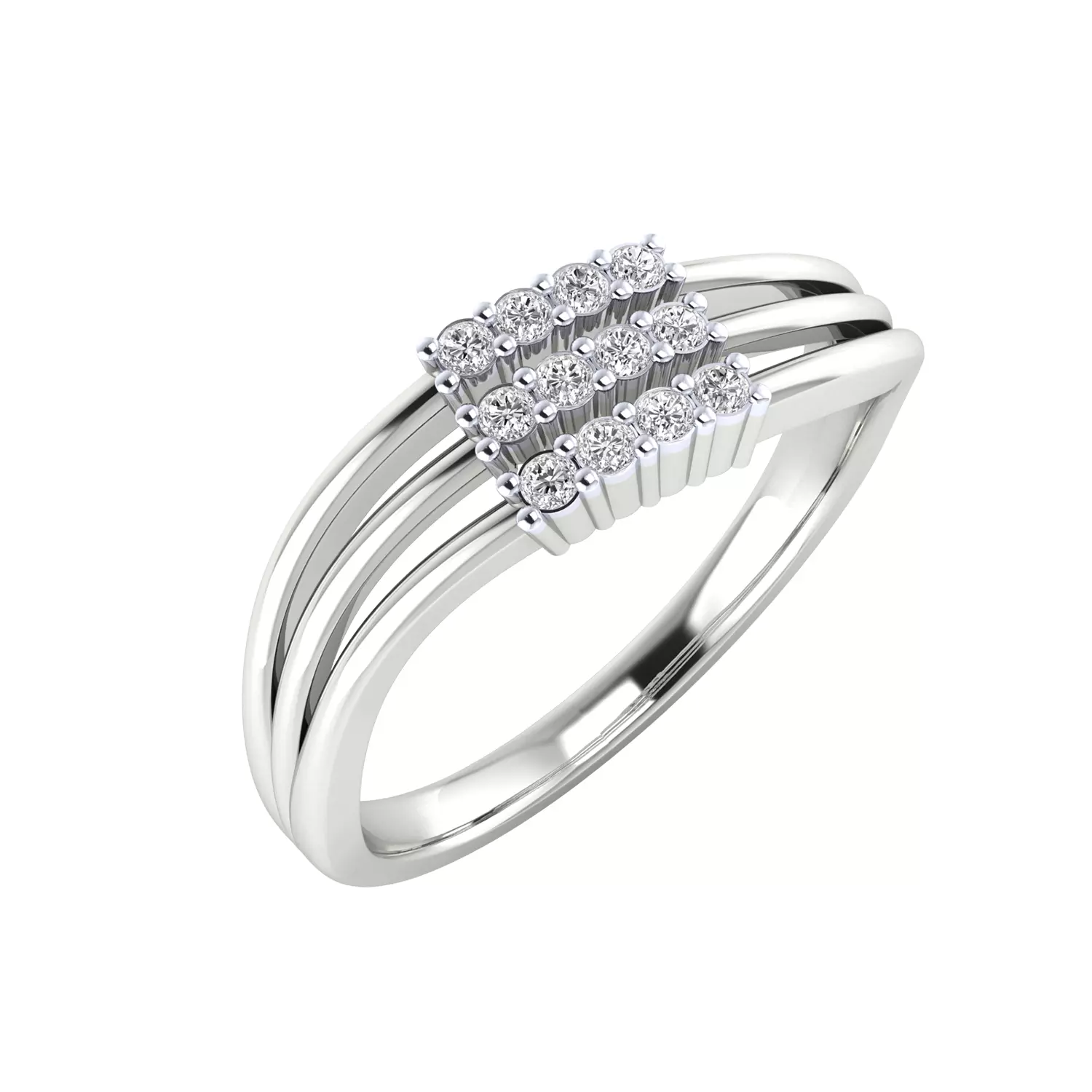  Women Ring Render 3dm STL MTL SLC JCD OBJ FBX Details 3D print model_4